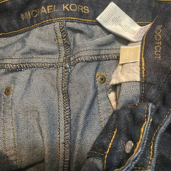Michael Kors Flare leg 5 pocket jeans, size 10 - Picture 3 of 4